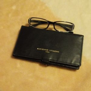 ADRIENNE VITADDINI. LEATHER WALLET